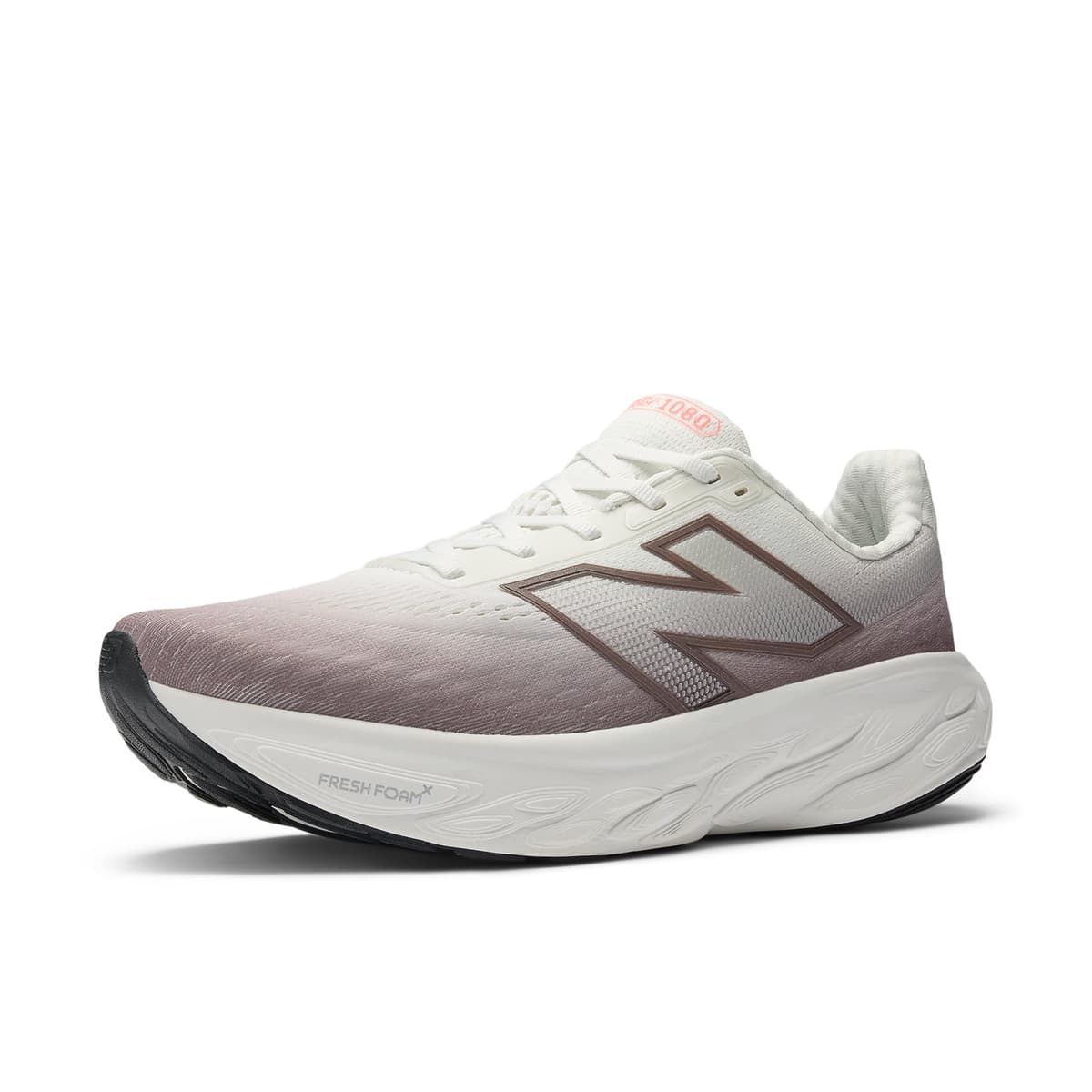 New Balance Fresh Foam X 1080 V14 - Tenis de Correr para Hombre, Clementina/Angora/Cemento Negro — view 66