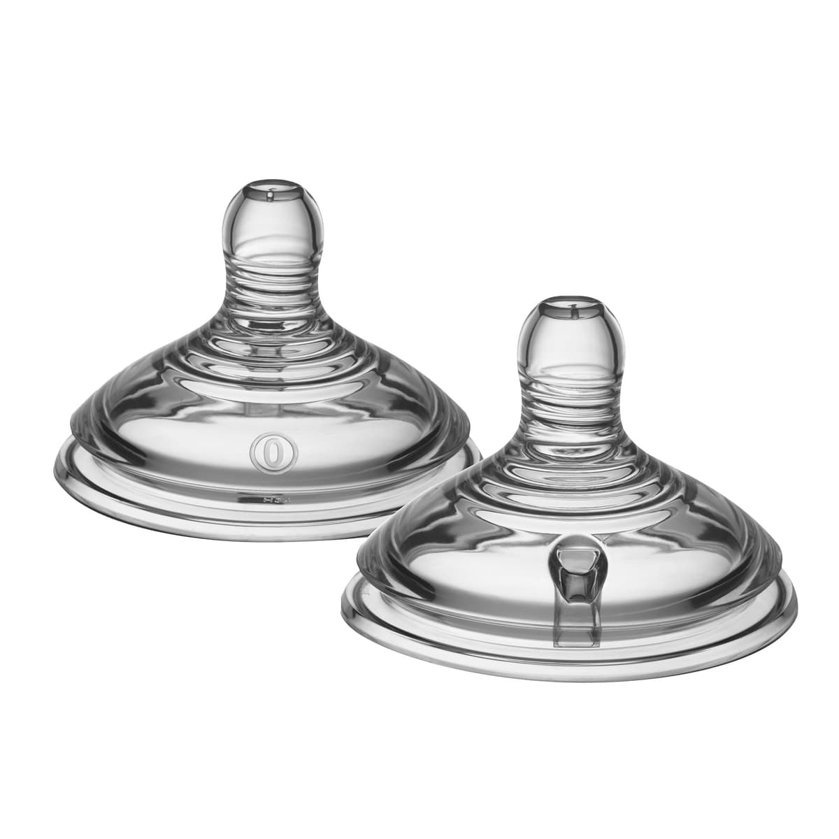 Tommee Tippee Natural Start Baby Bottle Teats, Fast Flow for 6m+, Pack of 2 Breast-Like Teats for a Natural Latch, with Anti-Colic Valve and BPA Free Soft Silicone — view 9