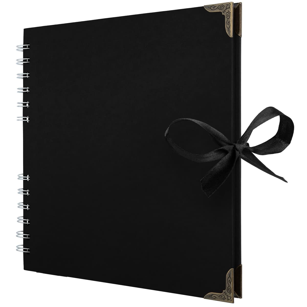 Bstorify Scrapbook Photo Albums 60 Pages (21 x 21 cm) Brown Thick Kraft Paper Scrap Book Ideal for Your Scrapbooking Albums Art & Craft Projects — view 8