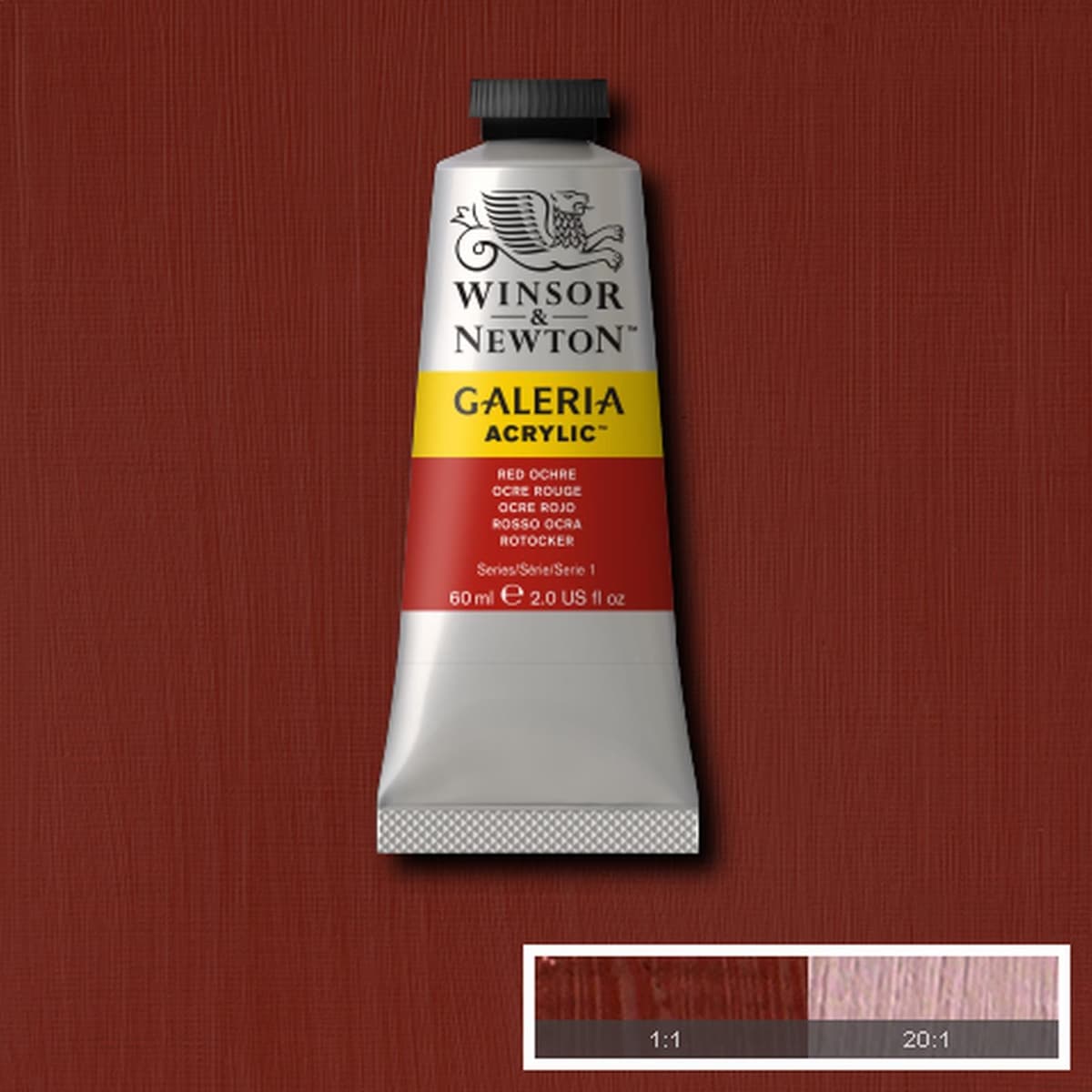 Winsor & Newton Galería - Pintura Acrílica , 500 ml, Verde (Deep Turquoise) — view 64
