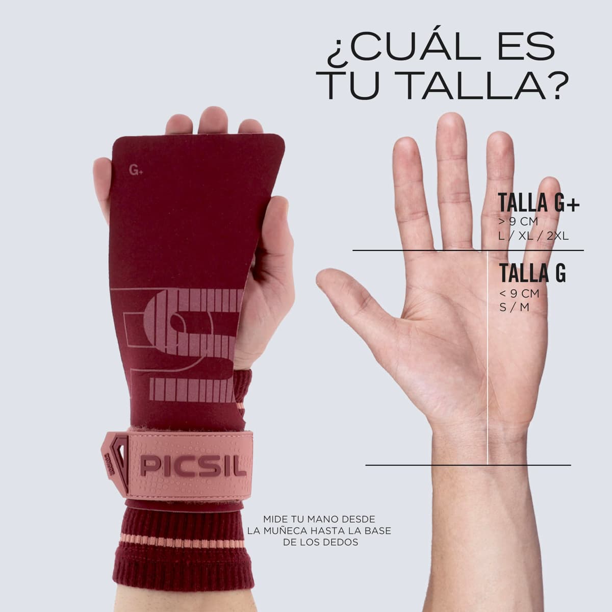 PICSIL - Calleras Condor | Uso con Magnesio | Gran Protección Comodidad y Agarre | para Cross Training Calistenia y Gimnasio | para Todos los Atletas y Niveles — view 5