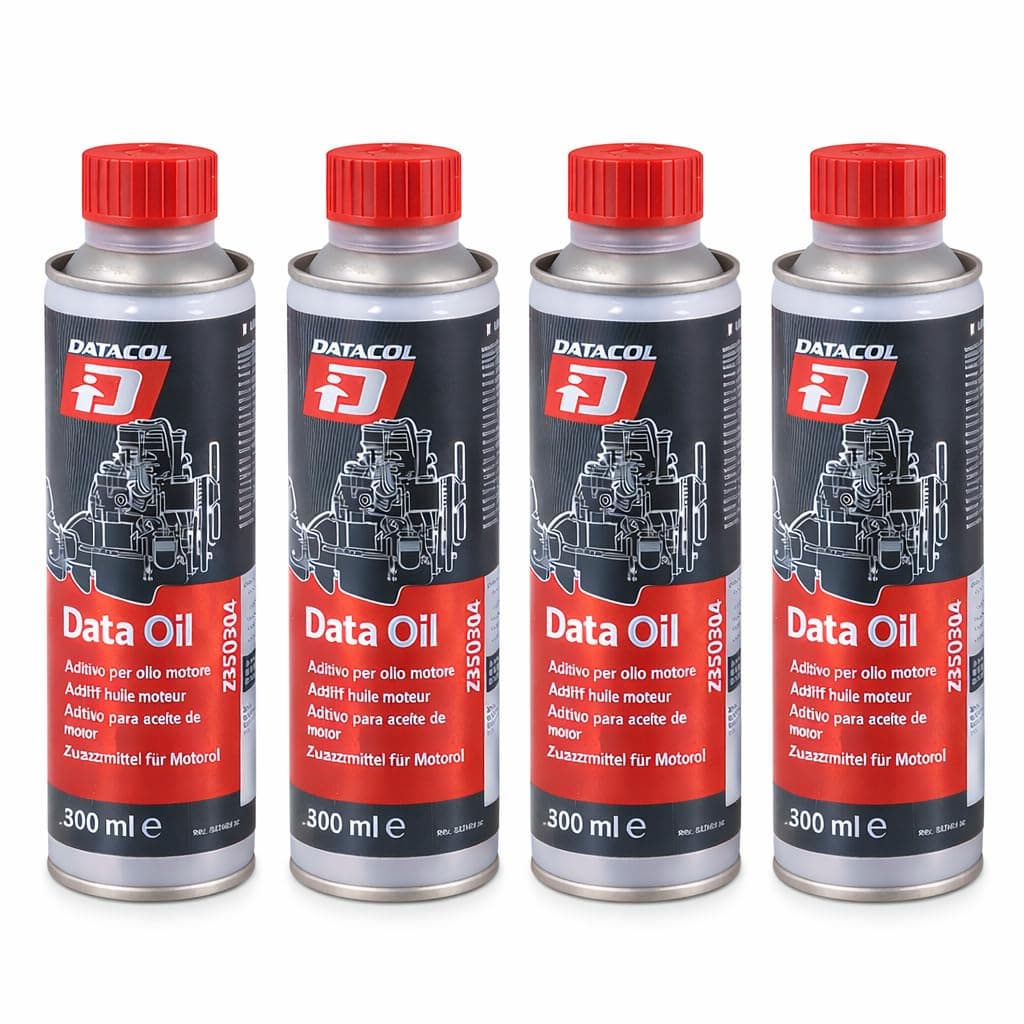 Datacol Aditivo para Aceite de Motor Data Oil 300 ml – Antihumo y Anticonsumo | Tratamiento para Motor, Reduce Ruido, Mejora Lubricación y Protección | Gasolina y Diésel con DPF (1)