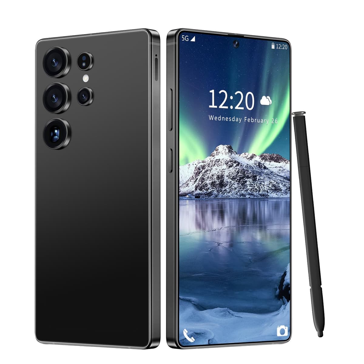 BVNA 2501 Smartphone Cell Phone 2501 (Black A)