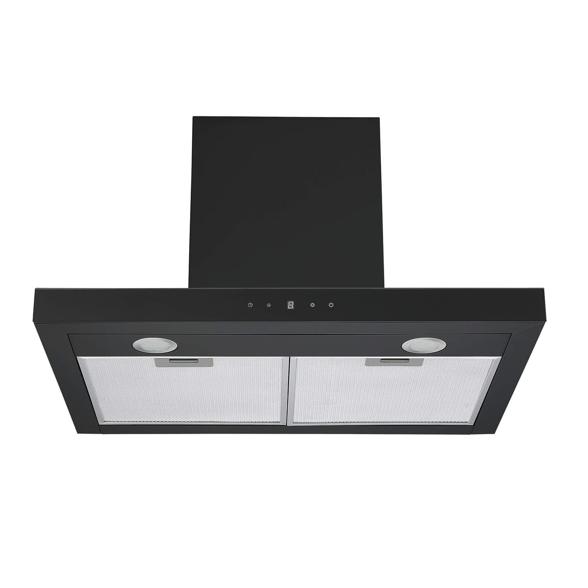 Cookology Designer Box Cooker Hood, Touch Control T Shaped Kitchen Extractor Fan & Carbon Filters (70cm, Stainless Steel) — view 3