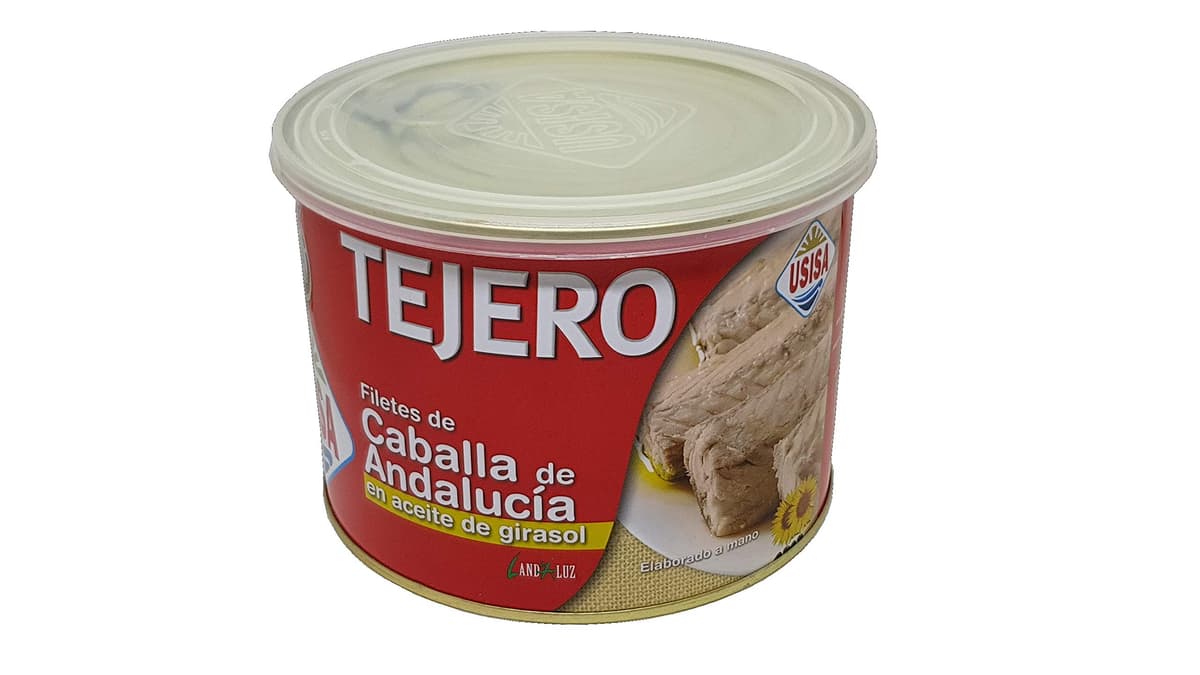 Filetes de Caballa en Aceite Girasol - 1 Lata x 1170 g - TEJERO - Conserva de Pescado — view 2