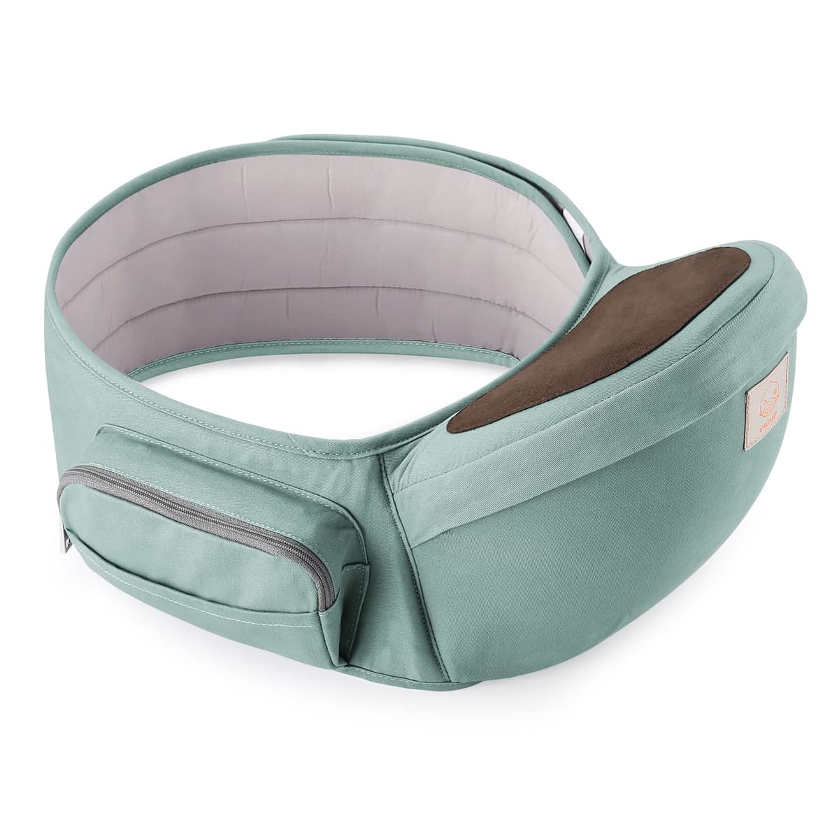 GAGAKU Portabebé Taburete de Cintura para Bebé 0-36 Meses Recién Nacido - Azul Claro
