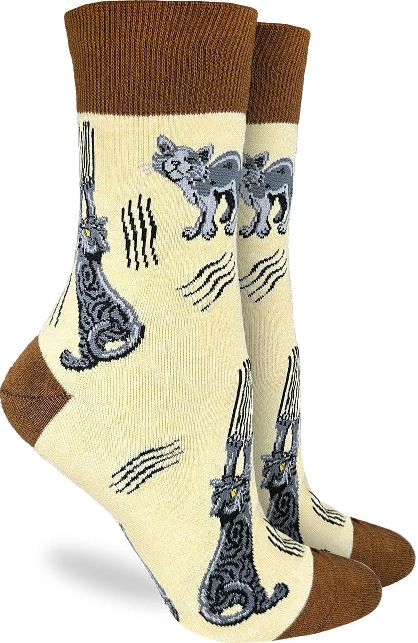 Good Luck Sock Women's Floral Dinosaurs Socks, Shoe Size 5-9 — view 99