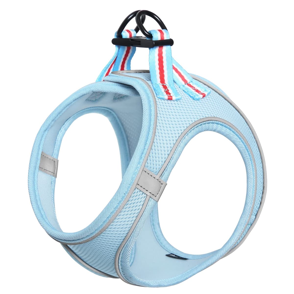 HEELE Arnes Perro Pequeño con Lineas Reflecantes Arnés Perro Antitirones Ajustable Suave Acolchado Cómodo para Viajar Pasear con Mascota, Rosa, S — view 18