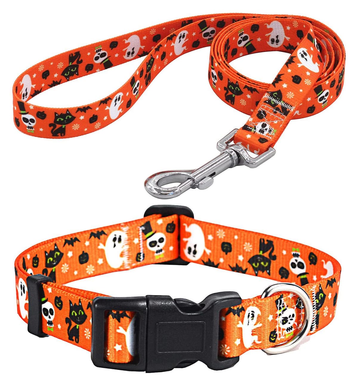 Mihqy Dog Collar for Small Dogs, Cute Small Medium Large Dog Pet Collar, with Floral Patterns, Soft Adjustable for Boy Girl Female Male Puppy Dog Collar(Floral Pink,S) — view 34