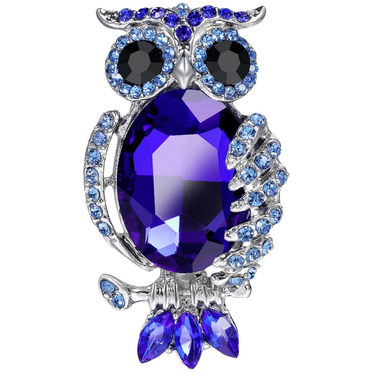 FAIRYGATE Anti Exposure Fixed Brooches Women Unisex Vintage Rhinestone Office Party Brooch Pins Lapel Pin Dress Suit Accessories Boutonniere — view 54
