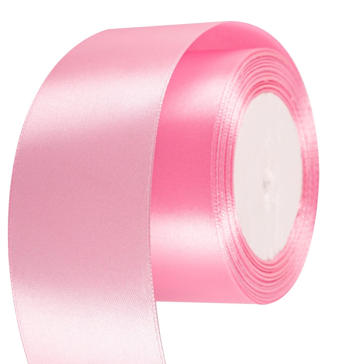 40mm Wide White Ribbon Thick Wedding Car Ribbon 22m, 1.5 inch Thick White Satin Ribbon for Gift Wrapping Wedding Car Christmas Birthday Cake Hair Bow Florist Bouquet Crafts Decorations — view 153