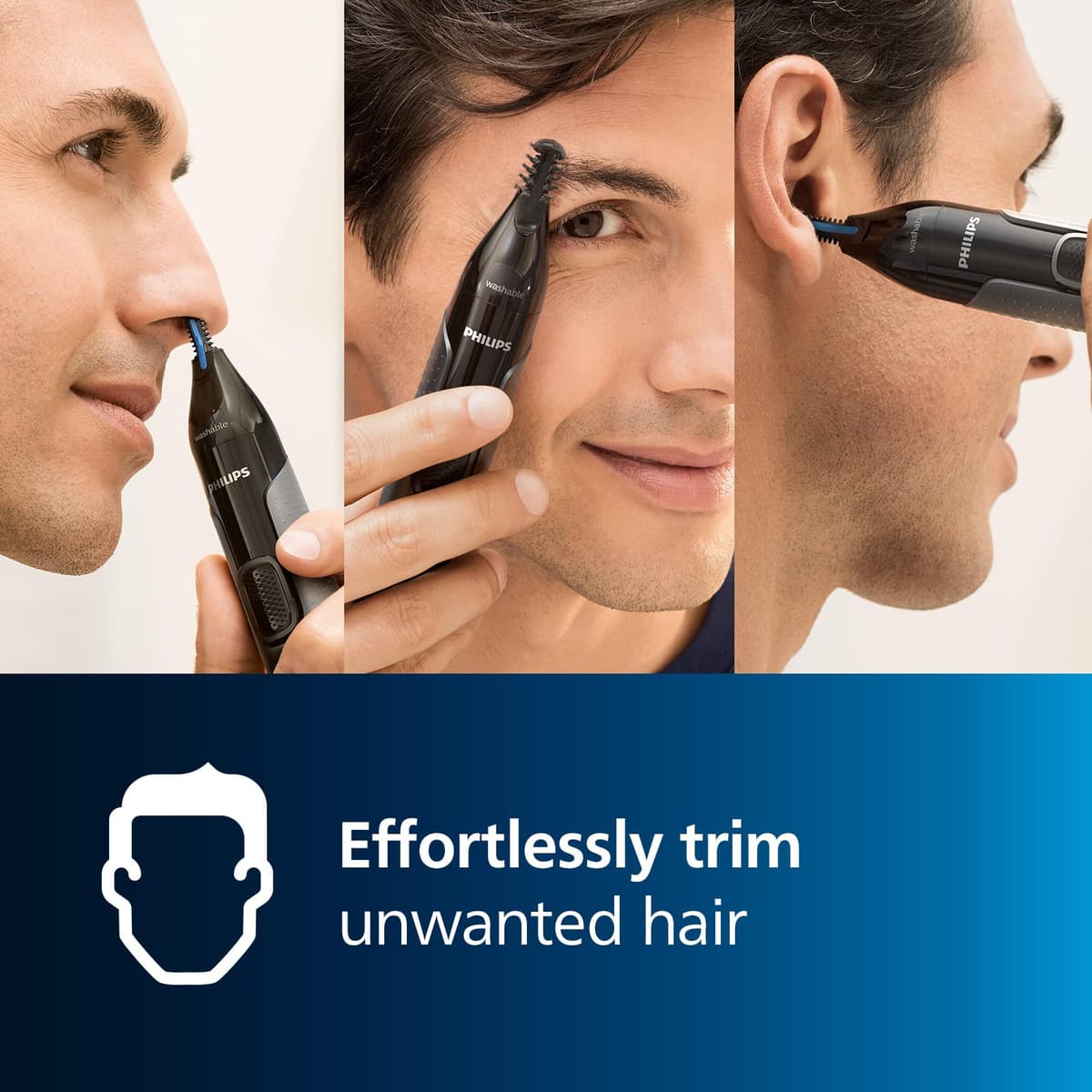 Philips NT3650/16 Nose Trimmer Window BOX, Grey, 1 Count ( Pack of 1) — view 3