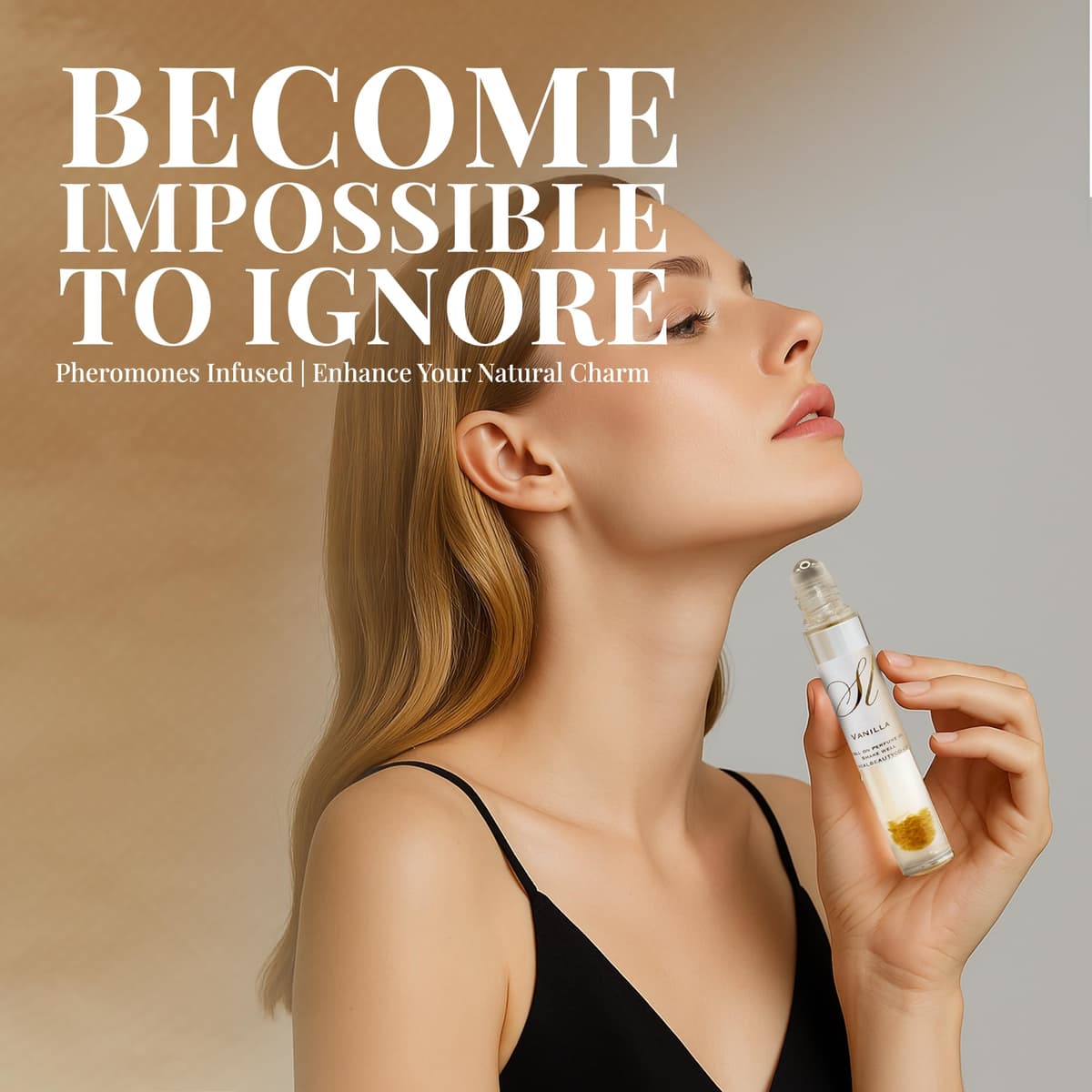 Pheromone Perfume For Women, Long Lasting Vanilla Perfume With Coconut Oil, Portable Pheromone Perfume (12 Ml) (Roll On) (Vanilla Eclipse) (Packaging May Differ) — view 2