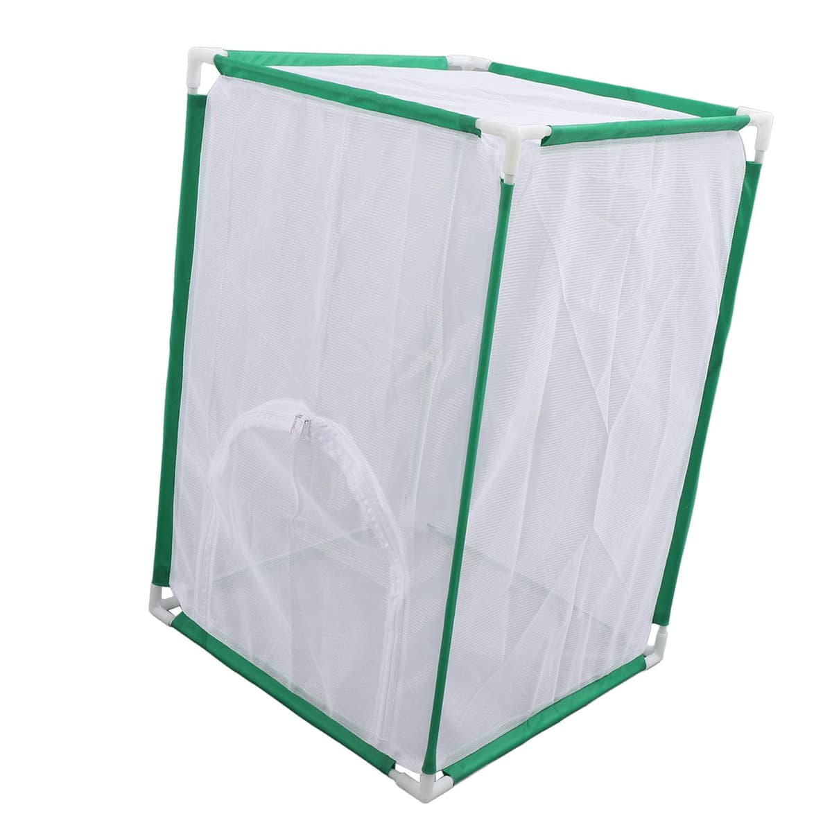 Qcwwy Outdoor Mesh Plant Enclosure, Butterfly Habitat Cage Grow Tent Plant Cover Mesh Cage Butterfly Habitat Cage Plant Landscape Fiber Tube Enclosure for Flowers and Herbs — view 2