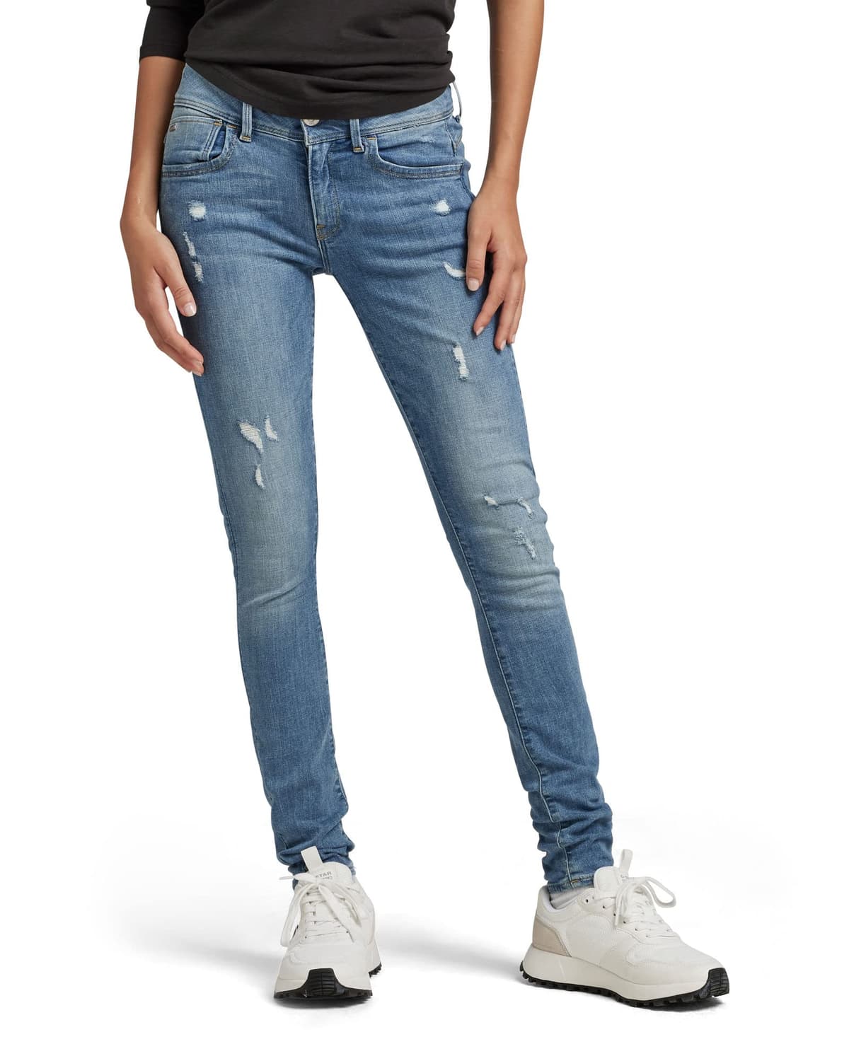 G-Star Lynn Mid Skinny Jeans - Vaqueros Mujer — view 30