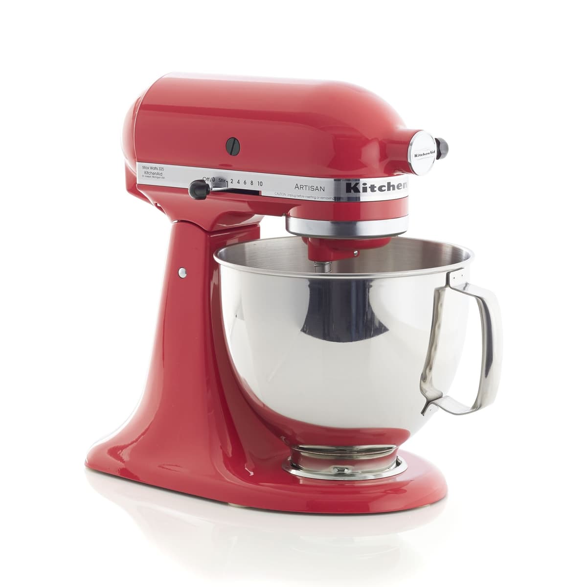 KitchenAid Artisan Series 5 Quart Tilt Head Stand Mixer with Pouring Shield KSM150PS, White — view 20