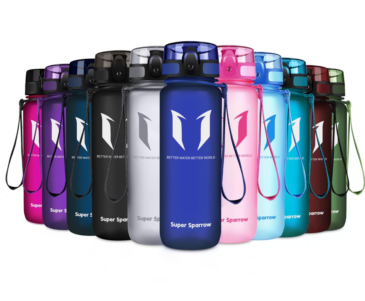 Super Sparrow Botella de Agua Deportiva -350ml & 500ml & 750ml & 1000ml - Sin BPA — view 17