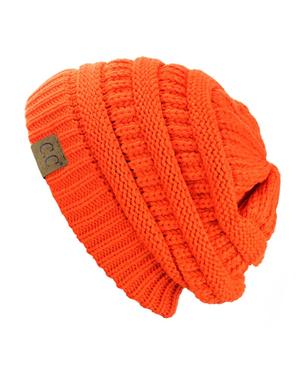 Warm Chunky Soft Stretch Cable Knit Beanie Skully — view 124