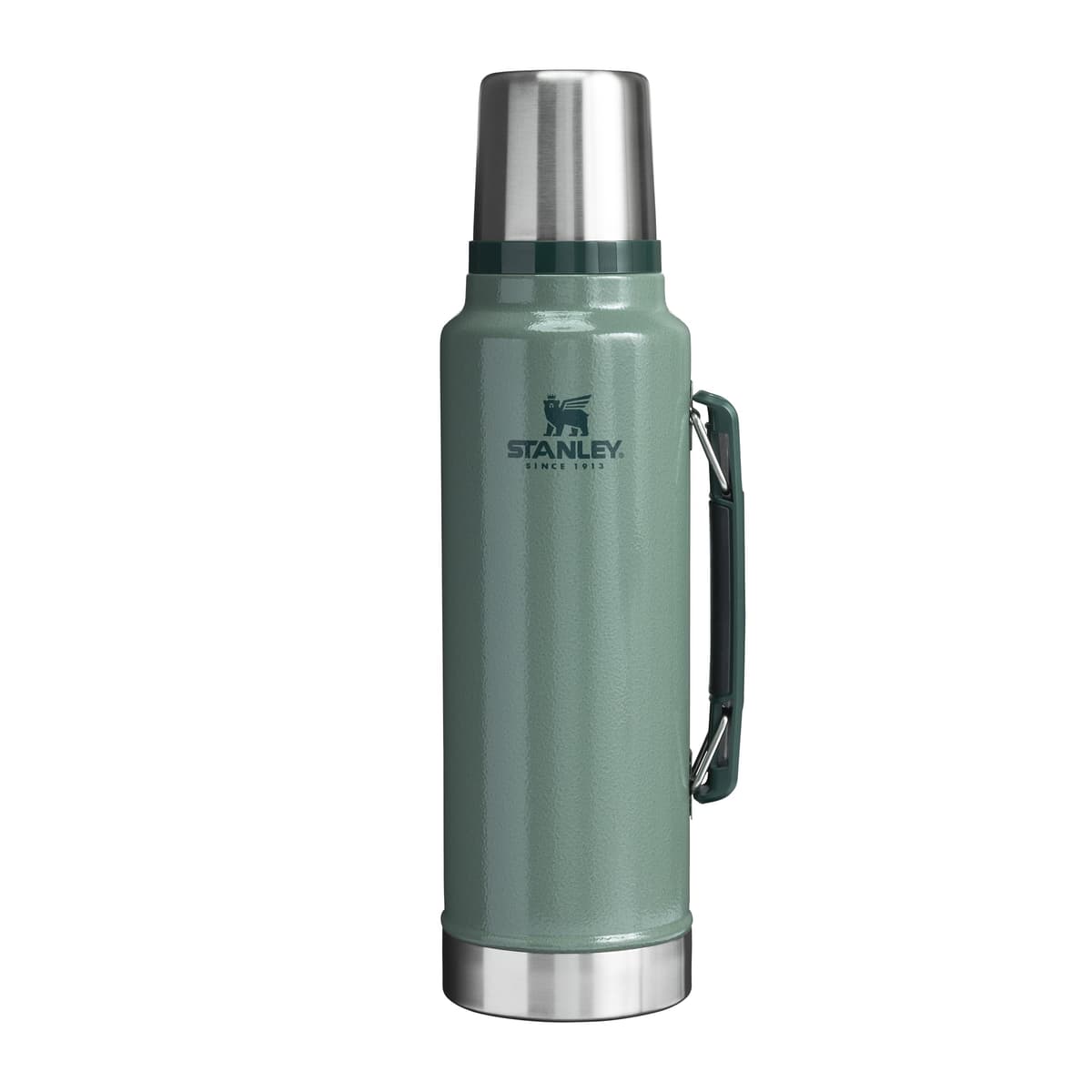 Stanley 1913 Classic Legendary Thermal Flask 2.3L - Keeps Hot Or Cold for 48 Hours - BPA-Free Insulated Bottle - Stainless Steel Coffee Flask - Leakproof - Dishwasher Safe - Green — view 49