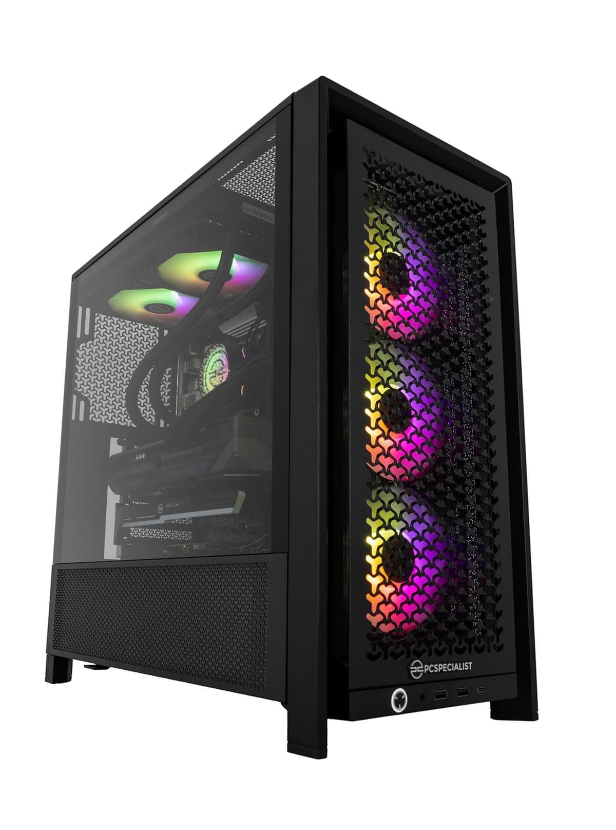 PCSpecialist Pro PC Gaming - Intel® Core™ i7-12700KF 3,60 GHz 12-Core, 16 GB RAM, 16 GB GEFORCE RTX 4070TI Super, 1 TB M.2 SSD, Windows 11 Home