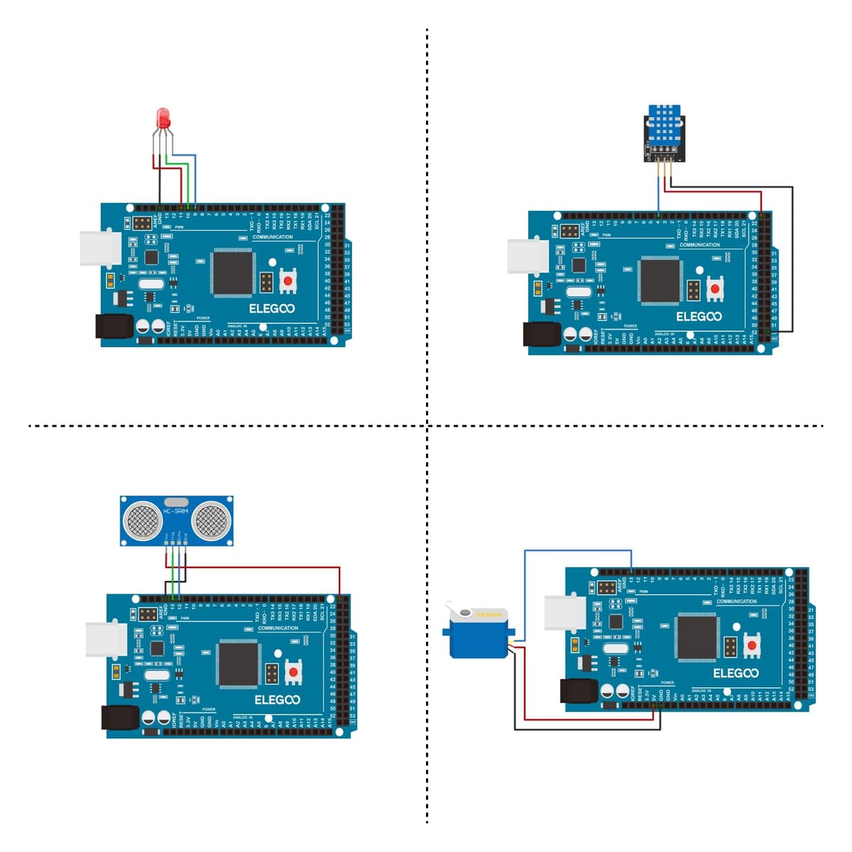 ELEGOO Mega R3 Project The Most Complete Ultimate Starter Kit Barebone PCs Compatible with Arduino IDE with Tutorial — view 5