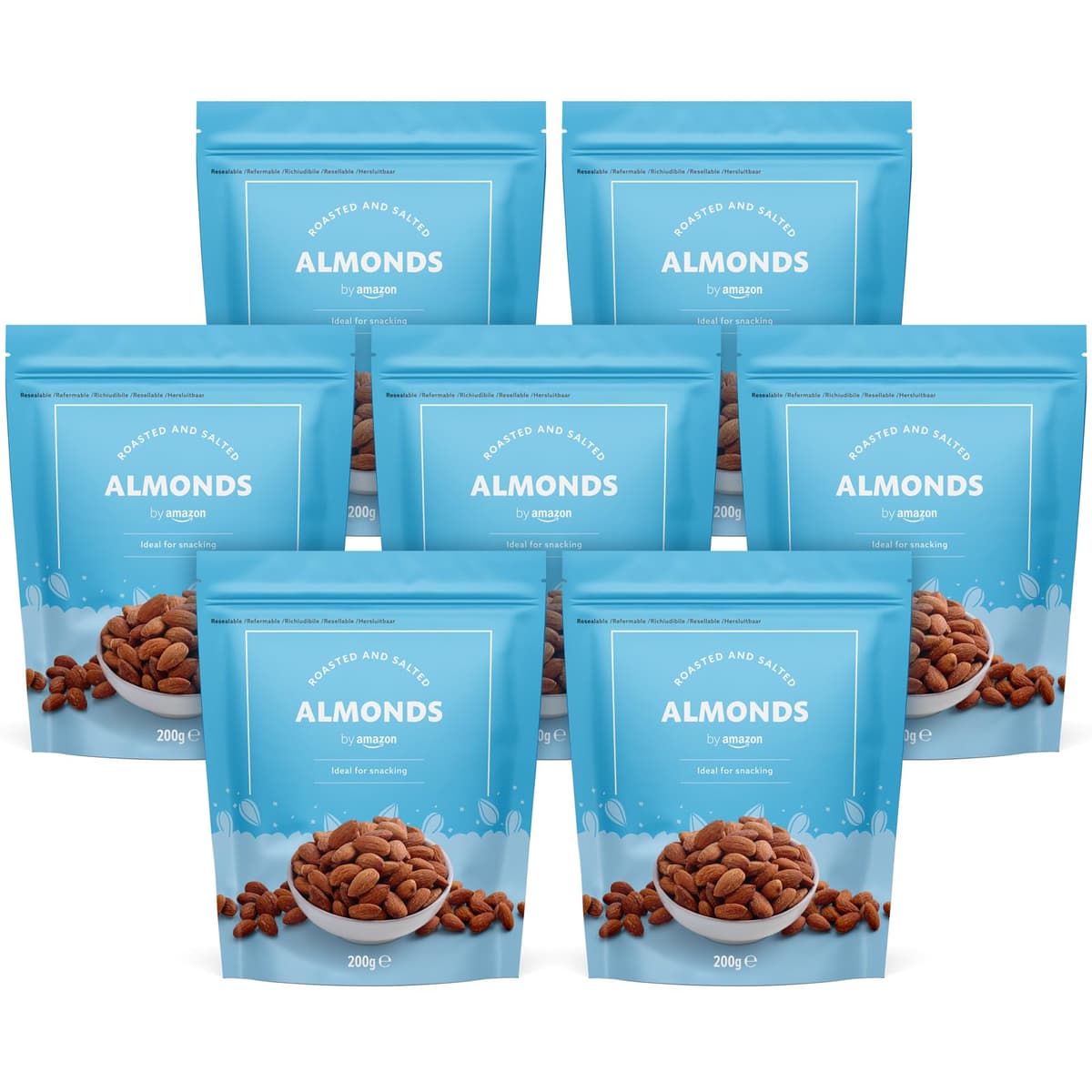 by Amazon ALMENDRAS TOSTADAS Y SALADAS, 500 g — view 4