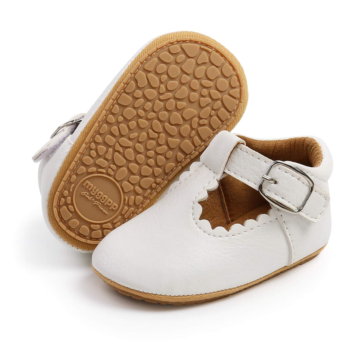 RVROVIC Baby Girl Moccasins Infant Princess Sparkly Premium Lightweight Soft Sole Prewalker Toddler Girls Shoes — view 24