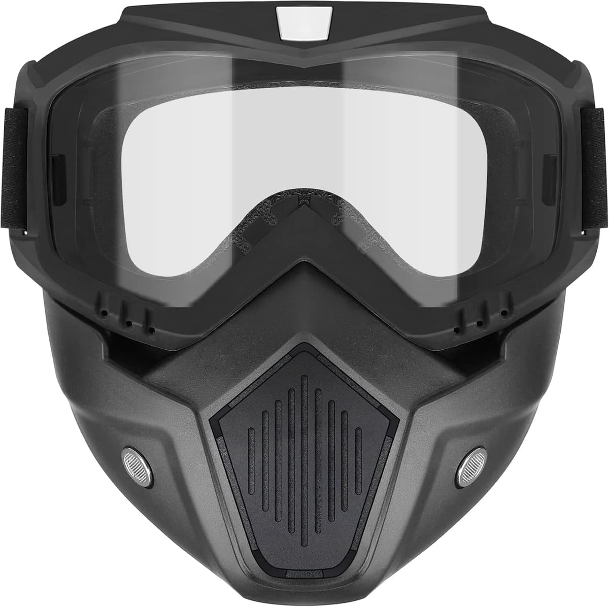 Airsoft,Paintball Full FaceTactical Maske,Mascarillas Extraíbles con Goggles, Para Motocicleta Ciclismo Esquiar Halloween CS Juego Cosplay