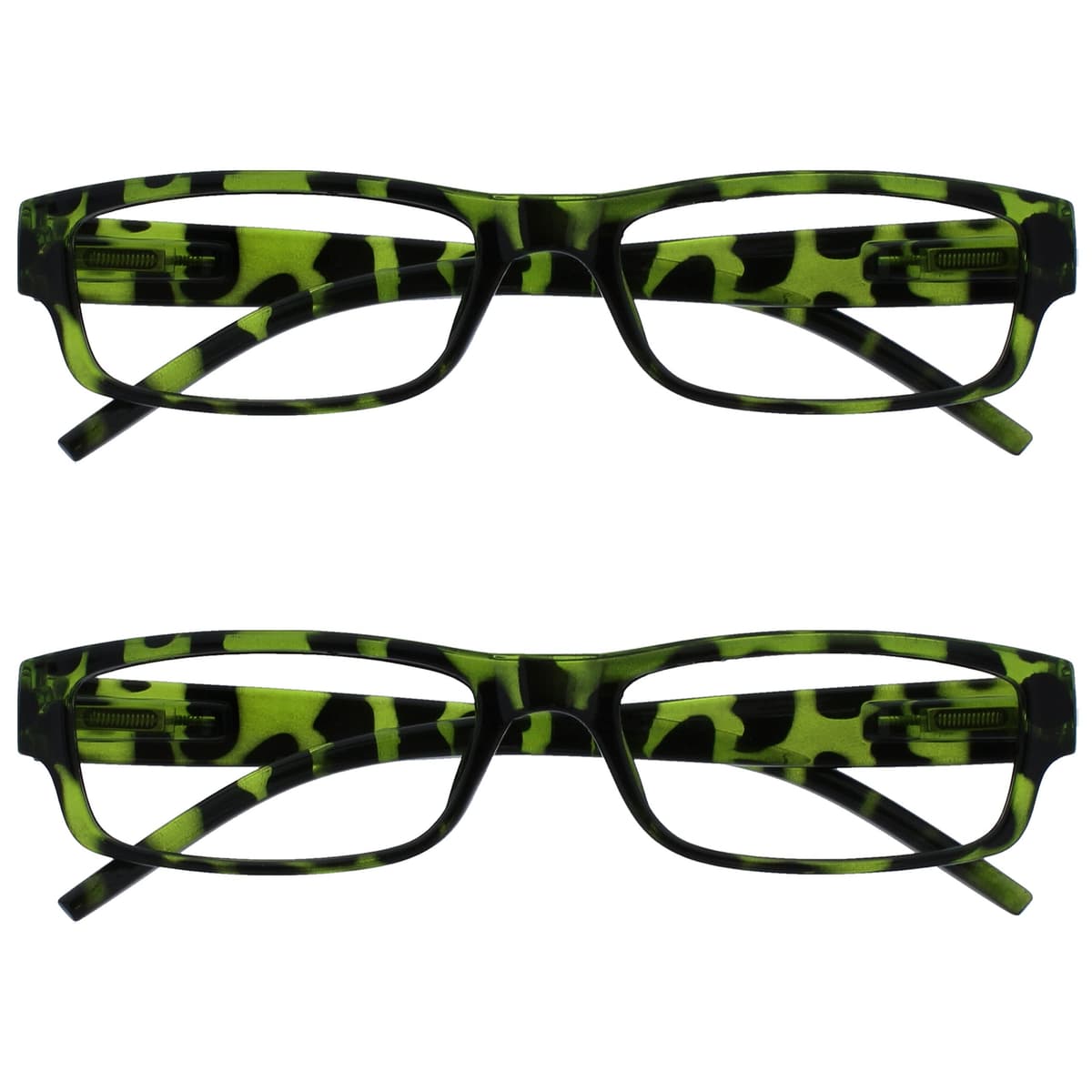 OPULIZE Ace Gafas De Lectura Negro Ligero Cómodo Lectores Valor Pack 2 Hombres Mujeres RR32-1 +1,50 — view 18