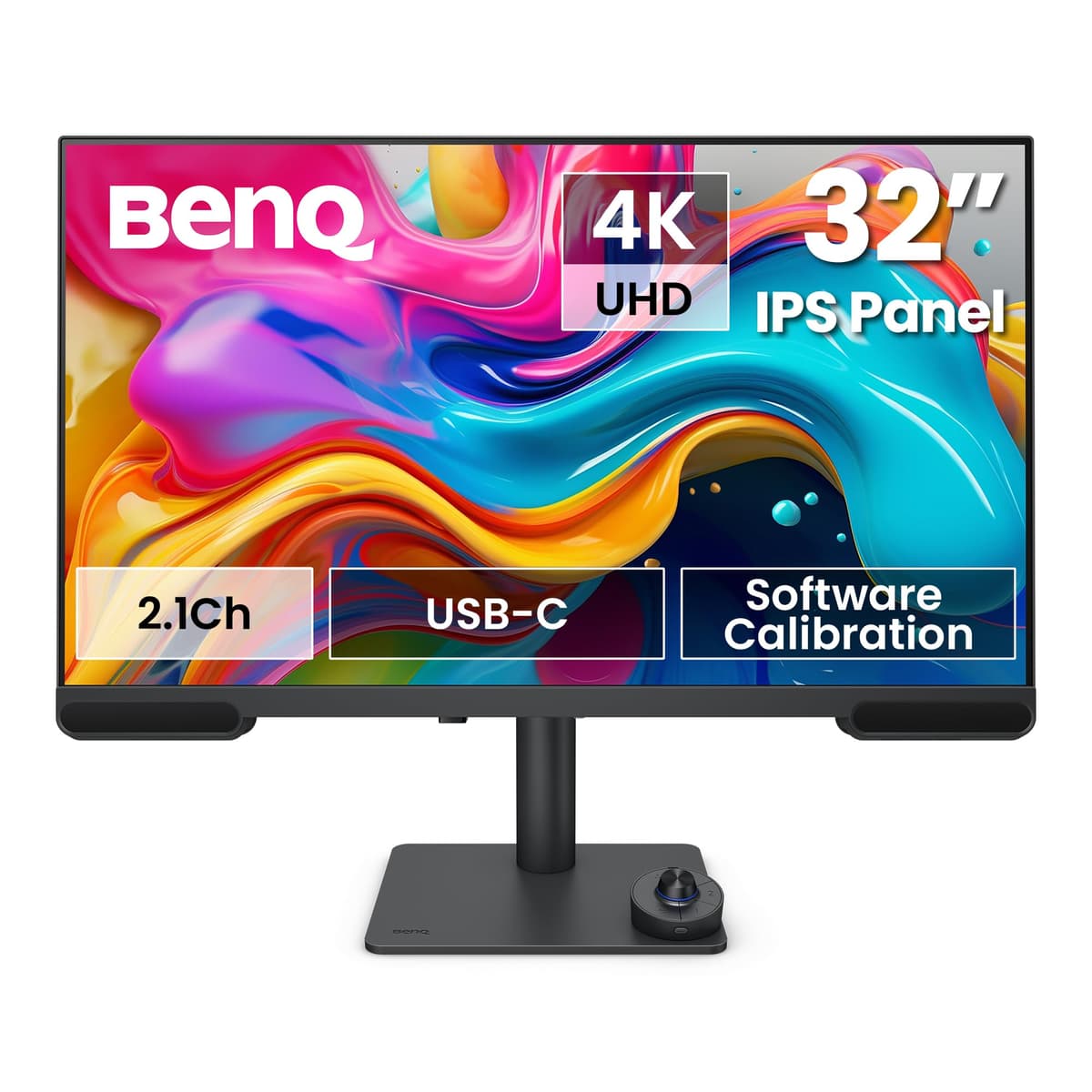 BenQ PD2705U 4K 27” Monitor for Designer, IPS, AQCOLOR, 99% sRGB, 99% Rec. 709, Delta E ≤ 3, Factory Calibrated, Uniformity, 65W USB-C, HDMI, DP, KVM, Compatible with MacBook — view 21