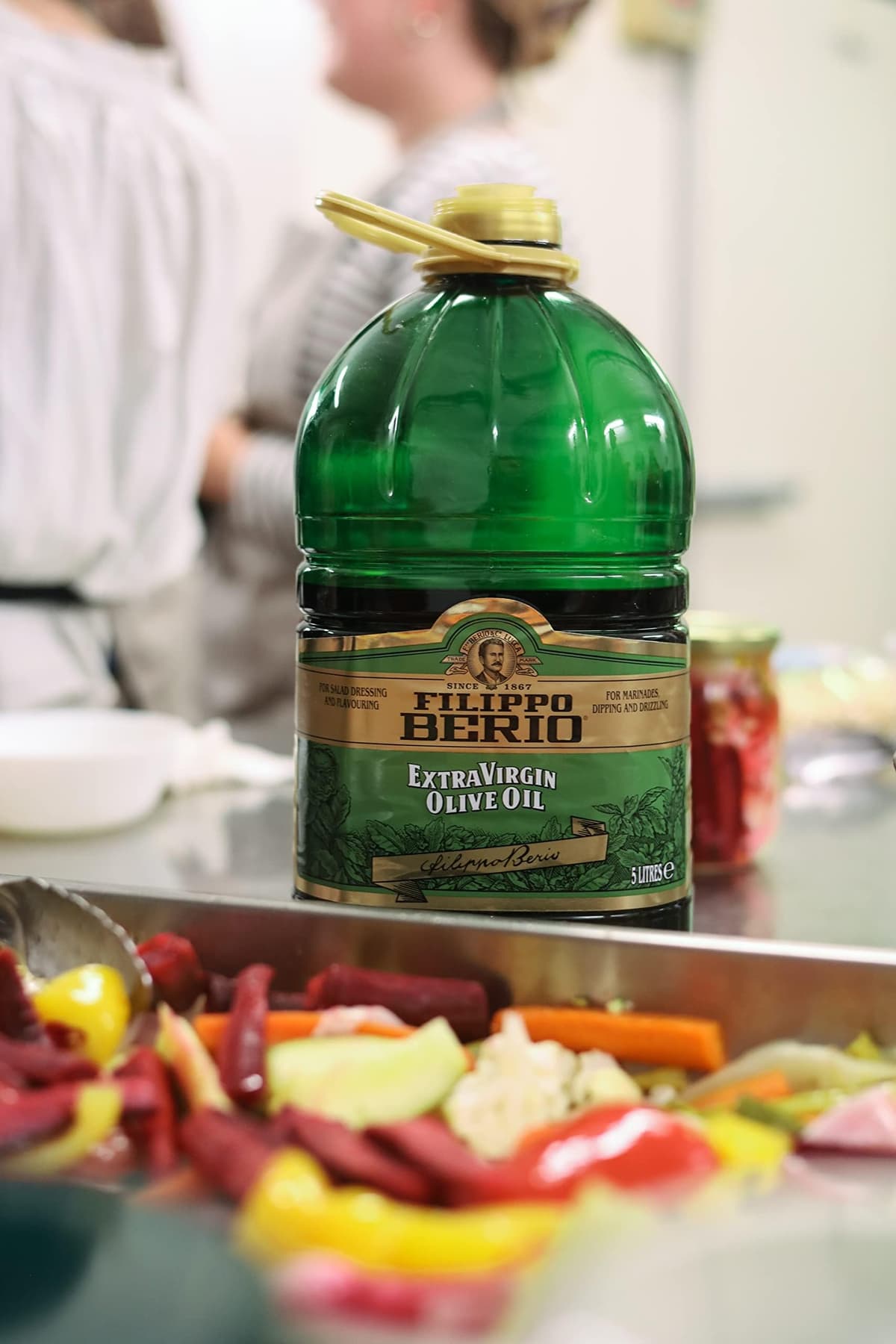 Filippo Berio Extra Virgin Olive Oil, Large Bottle (5 Litres) — view 2
