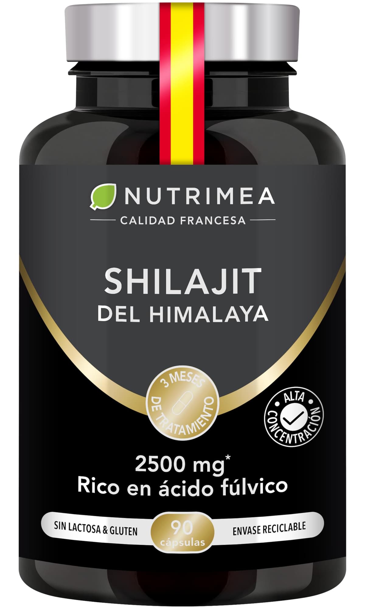 Magnesio Bisglicinato + Vitamina B6 Activa - Máxima Absorción y Tolerancia - Estrés, Fatiga y Calambres - Apoyo Muscular y Nervioso - Vegano, Sin Gluten ni Lactosa - 90 Cápsulas - Nutrimea — view 10