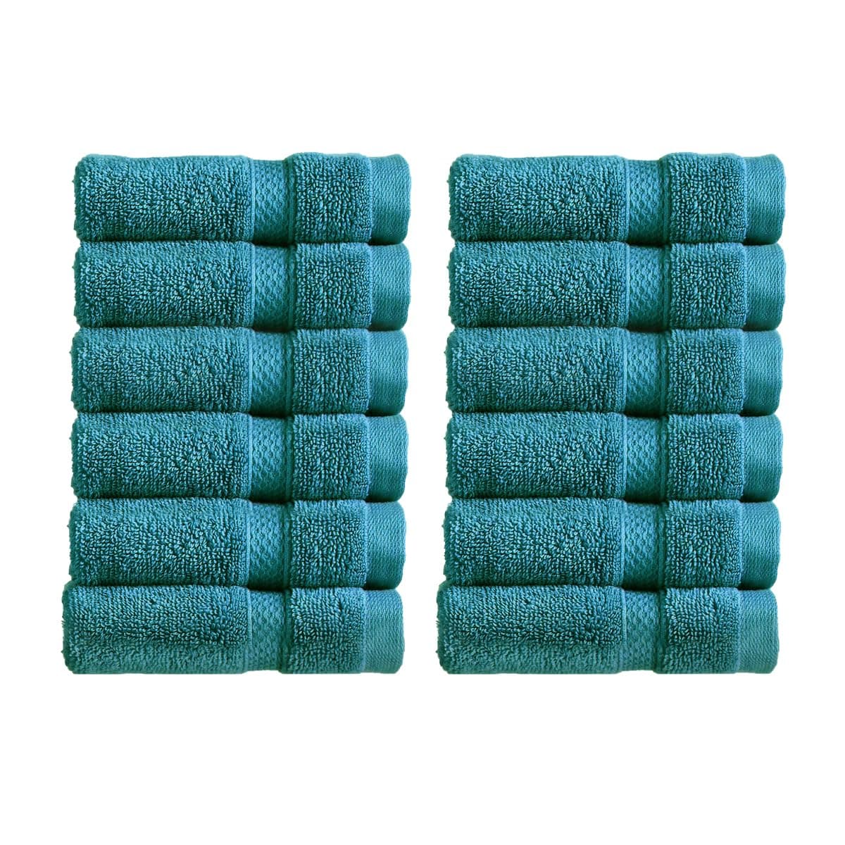 Christy Chroma Bath Towels | Set of 2 | Highly Absorbent Heavyweight 675GSM | Bold and Bright | Soft Velvety Smooth Bathroom Shower Towels | 100% Cotton | Sustainably Made | Ash Grey — view 52