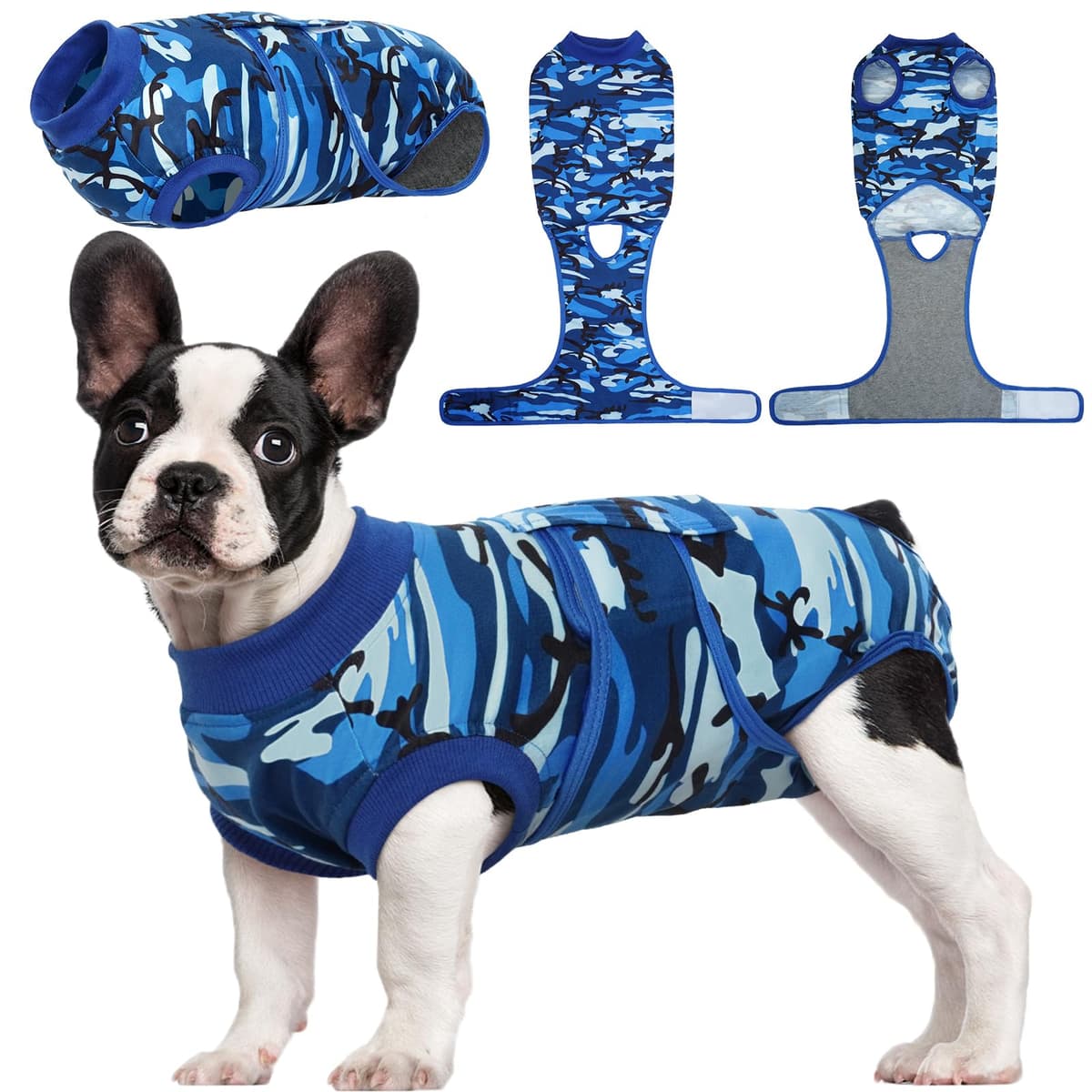 Kuoser Dog Recovery Suit Female, Dog Onesie for Surgery, Female Spay and Male Neuter Onesie for Post-Op Care, Prevent Licking Puppy Onesies — view 9