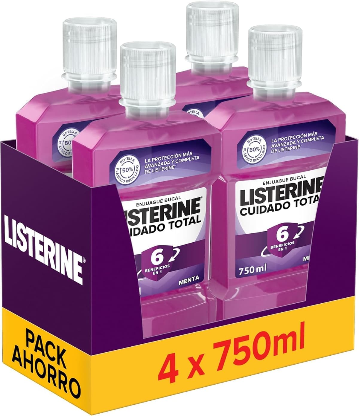 Listerine Enjuague Bucal Cuidado Total, 1000ml x 2 — view 9
