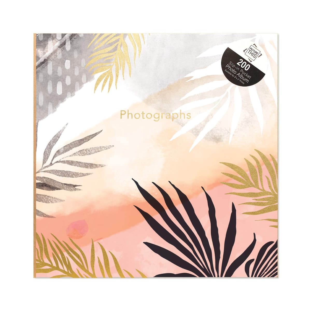 Tallon Vintage Cream Happy Memories 6x4 Photo Album Memo Slip in Holds 200 Photos — view 4