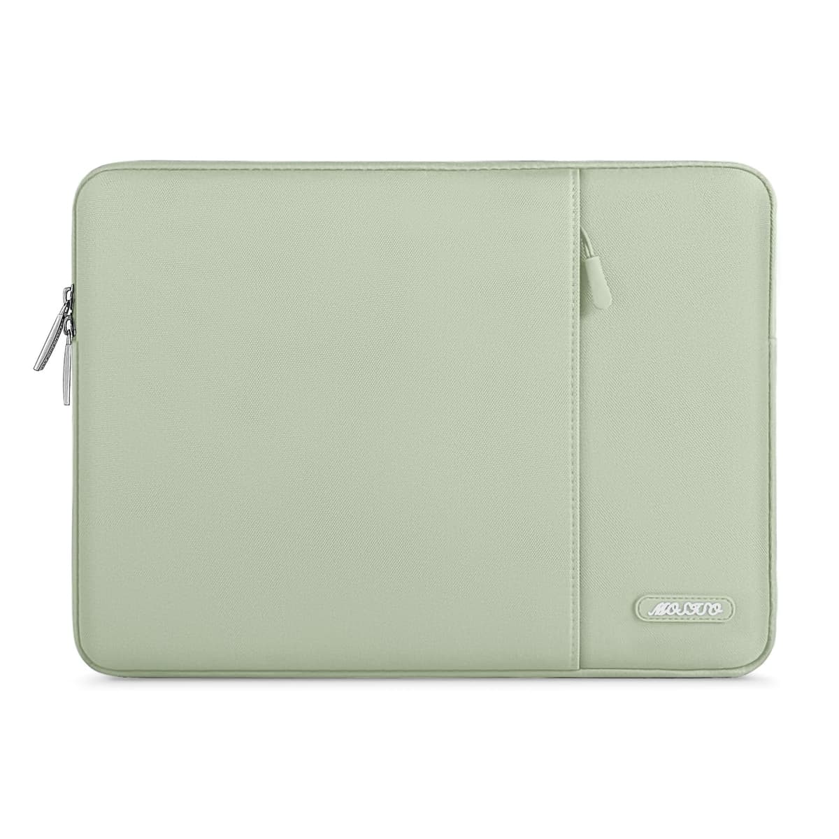 MOSISO Laptop Case 13.3 inch, 13-13.3 inch Laptop Sleeve Compatible with MacBook Air/Pro 13/Pro 14 M5 M4 M3 M2 M1, HP Dell ASUS Lenovo,Polyester Vertical Computer Sleeve Bag with Pocket, Gray — view 40