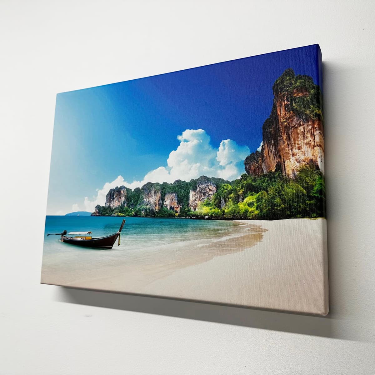 SwiftprintUK Personalised Canvas Photo Prints Your Photos on Canvas Framed, Gallery Wrapped – Perfect for Home Pictures, Decor and Gifts 61x41cm (24x16in) — view 2