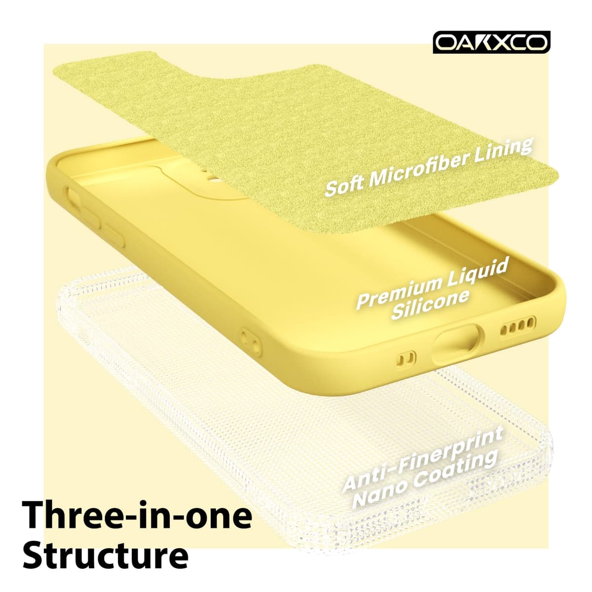 oakxco for iPhone 17 Pro Max Phone Case Liquid Silicone, Cute Thin Slim Grip Soft Rubber Gel for Women Men, Smooth Matte TPU Plain Solid Color Girly Simple Case with Camera Cover, Light Pink — view 929