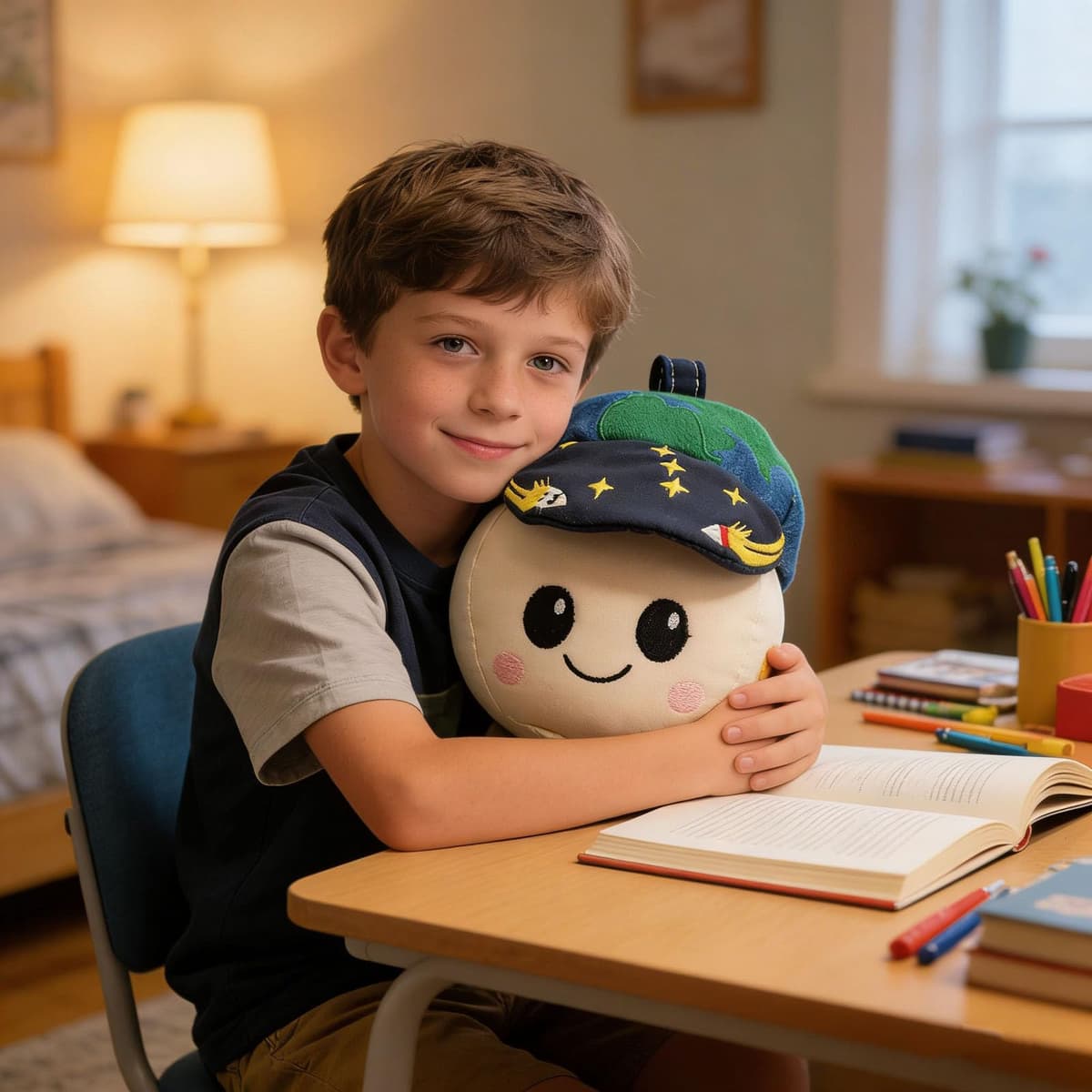 YIttings Rise Plush Mascot, Artemis II Plush Collection Plushs, Spacecraft Zero-Gravity Indicator, Lunar Aviation Commemorative Toy Ornament, Artemiss II Collectible Dolls for Astronomy Lovers — view 2