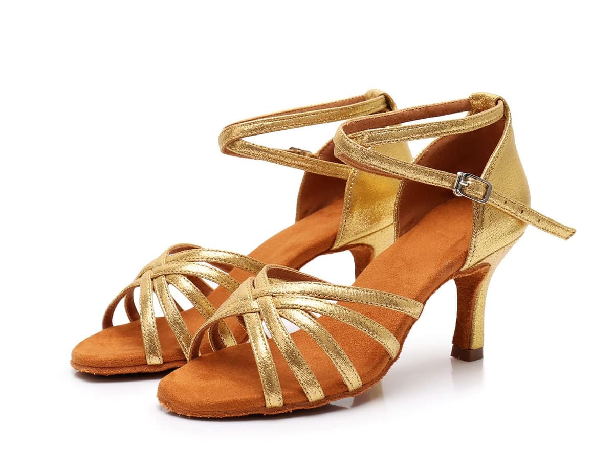 Rosefinch Zapatos de Danza Latina para Mujer Negro Profesional Zapatos de Baile de salón de Fiesta de Salsa de Baile práctica de Rendimiento Zapatos tamaño — view 33