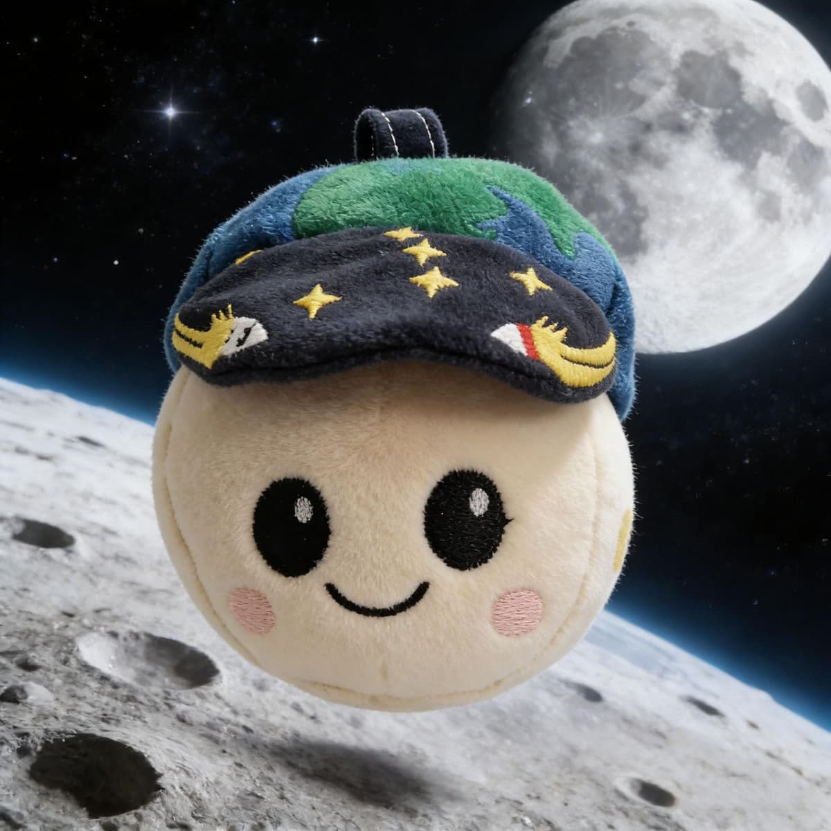 YIttings Rise Plush Mascot, Artemis II Plush Collection Plushs, Spacecraft Zero-Gravity Indicator, Lunar Aviation Commemorative Toy Ornament, Artemiss II Collectible Dolls for Astronomy Lovers — view 5