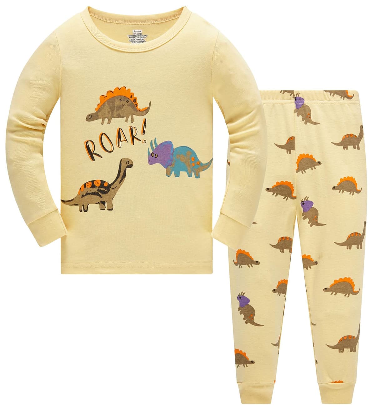 TEDD Boys Pyjamas Dinosaur Nightwear Cotton Toddler Clothes Kids Sleepwear Long Sleeve Christmas Pjs Sets 2 Piece Outfit Xmas Gift 1-12 Years — view 24