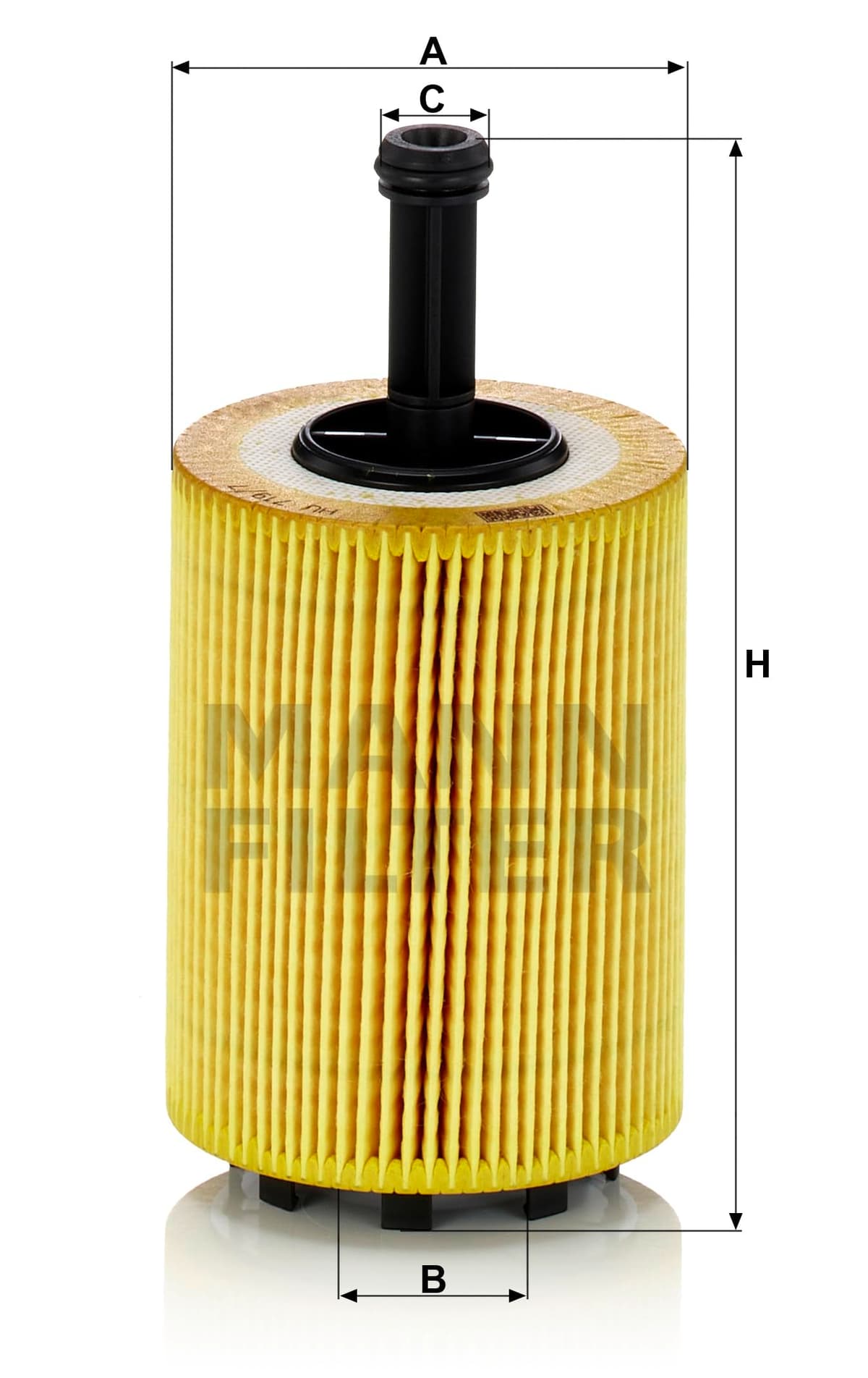 MANN-FILTER HU 719/7 x Filtro de aceite - para Automóviles + Vehículos de transporte — view 4