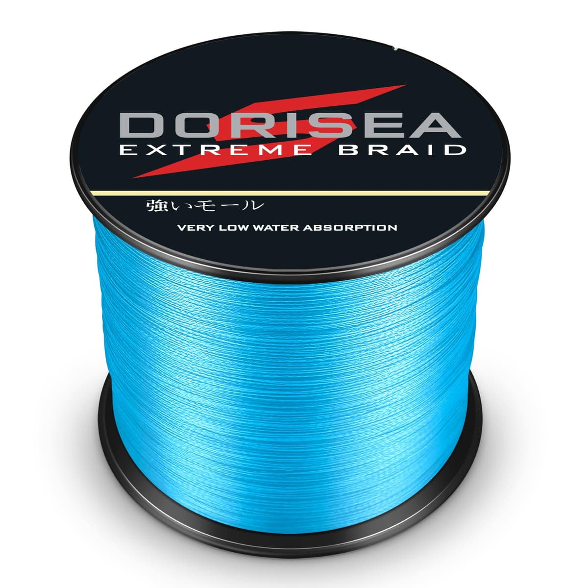 Dorisea Extreme Braid - Hilo de Pesca Trenzado 100% PE 300 m/328 Yardas, Prueba de 6 a 550 Libras, Cuerda de Pesca Resistente a la abrasión, increíble superline Cero Estiramiento, diámetro pequeño — view 44
