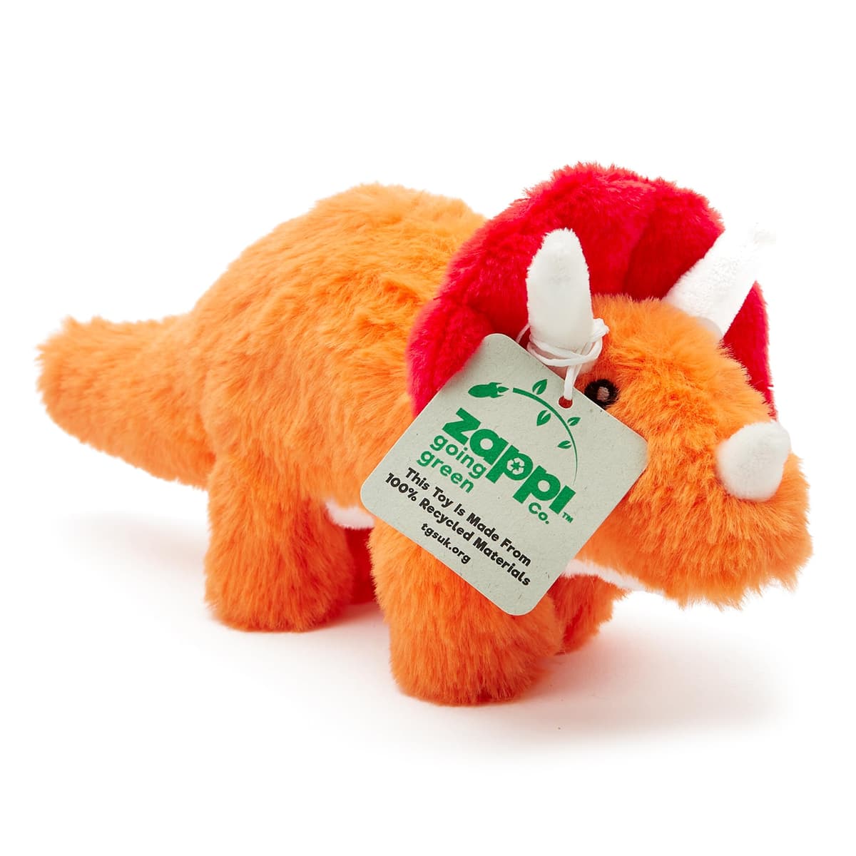 Zappi Co Ultra Soft Green Dragon Plush Toy (21cm Height) - 100% Recycled, Eco-Friendly, Newborn Gift, Realistic Lifelike — view 15