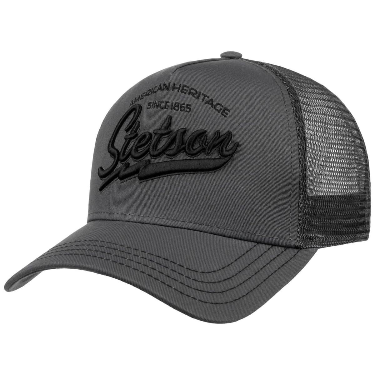 Stetson Gorra de Camionero Patrulla para Hombre/Mujer, Gorra de béisbol de algodón, tamaño Ajustable, Gorra con Inserto de Malla, Gorra de Camionero para Invierno/Verano, Gorra Curvada — view 14