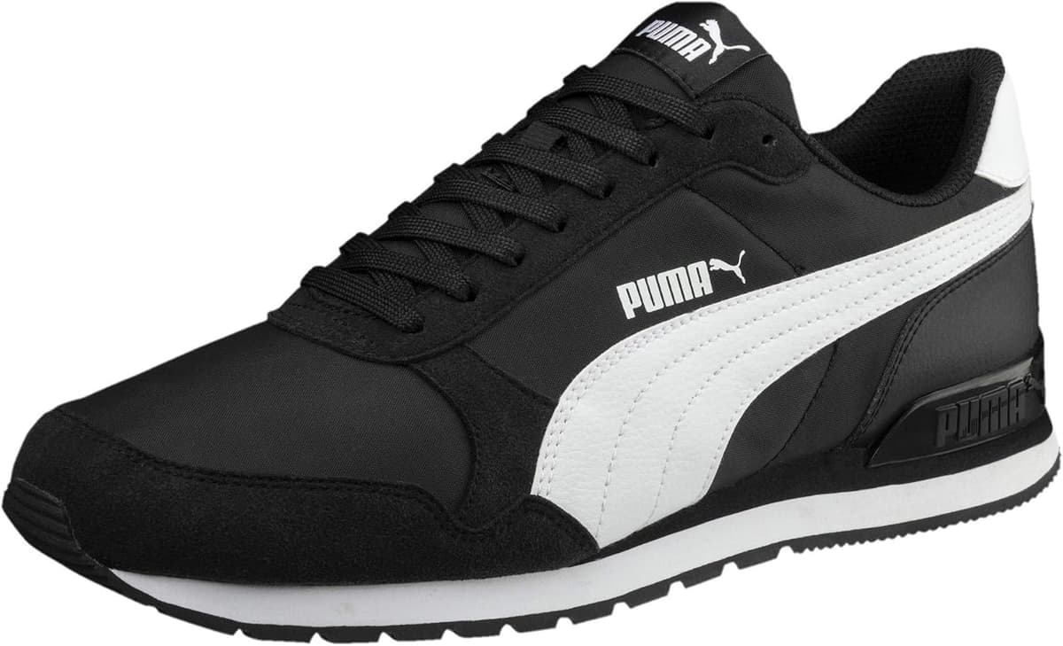 PUMA St Runner V2 Full L, Zapatillas Unisex Adulto 43 EU V2 Black White — view 4