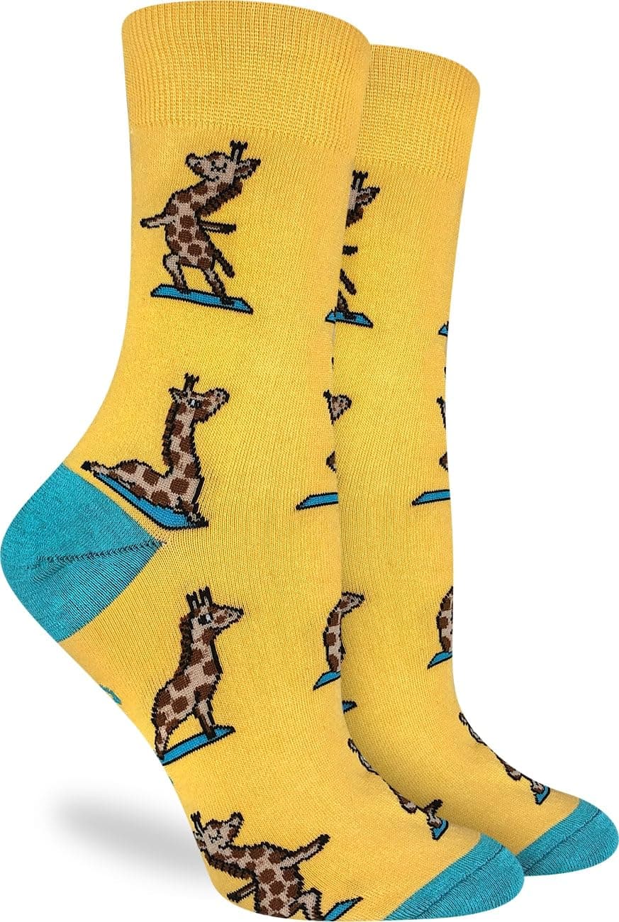 Good Luck Sock Women's Floral Dinosaurs Socks, Shoe Size 5-9 — view 46