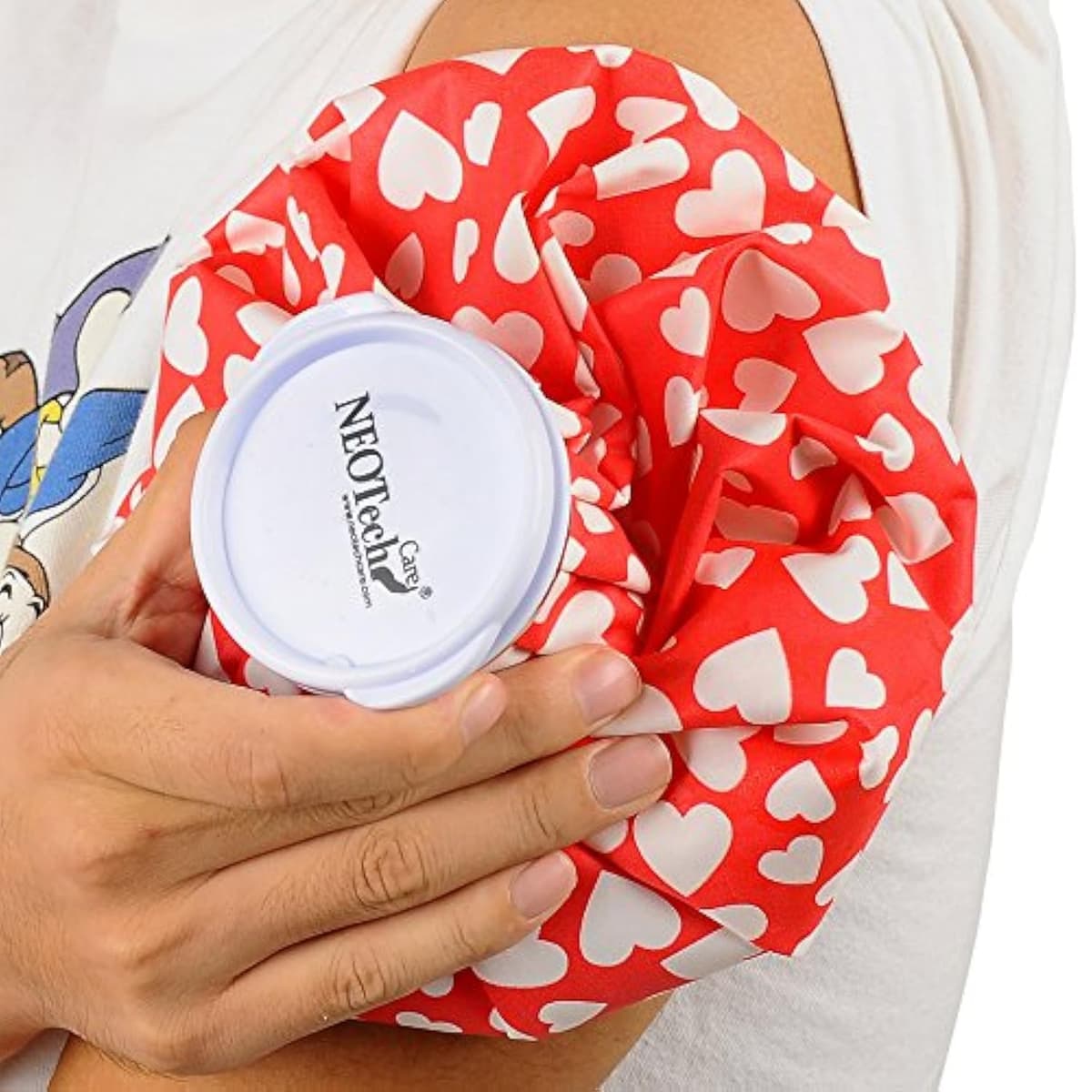 Bolsa de hielo - Tapón de rosca - Marca NEOtech Care - Diseño (sonrisas, 28cm) — view 32